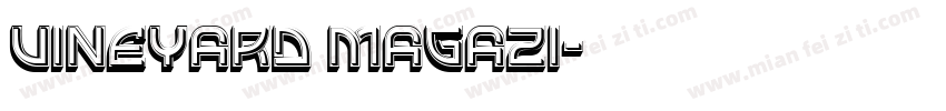 Vineyard Magazi字体转换